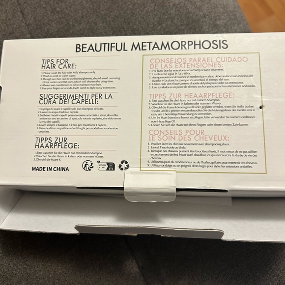 Beautiful Metamorphosis Womens Hair Topper Pieces 100% Human Hair. Brown 14 in - Picture 5 of 7